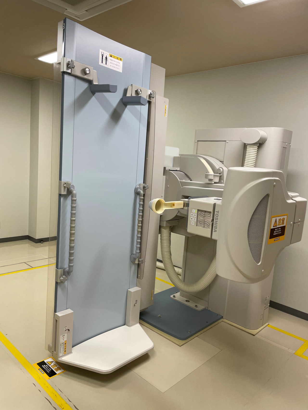 菊地胃腸科内科医院で使用している検査機器4:腹部・胸部レントゲン検査